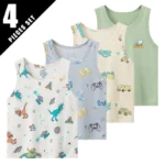 Kids' All-Season Solid Color T-Shirt