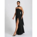 Elegant Sleeveless Round Neck Maxi Dress — Image 6