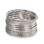 12-Piece Cuban Chain Bracelet Set — Image 2