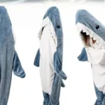 Winter Hooded Shark Lounge Pajamas — Image 2