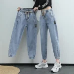 Korean-Style Autumn Jeans — Image 3