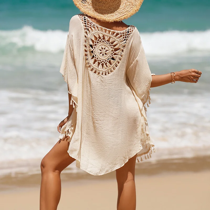 Crochet Beach Cover-Up Dress
