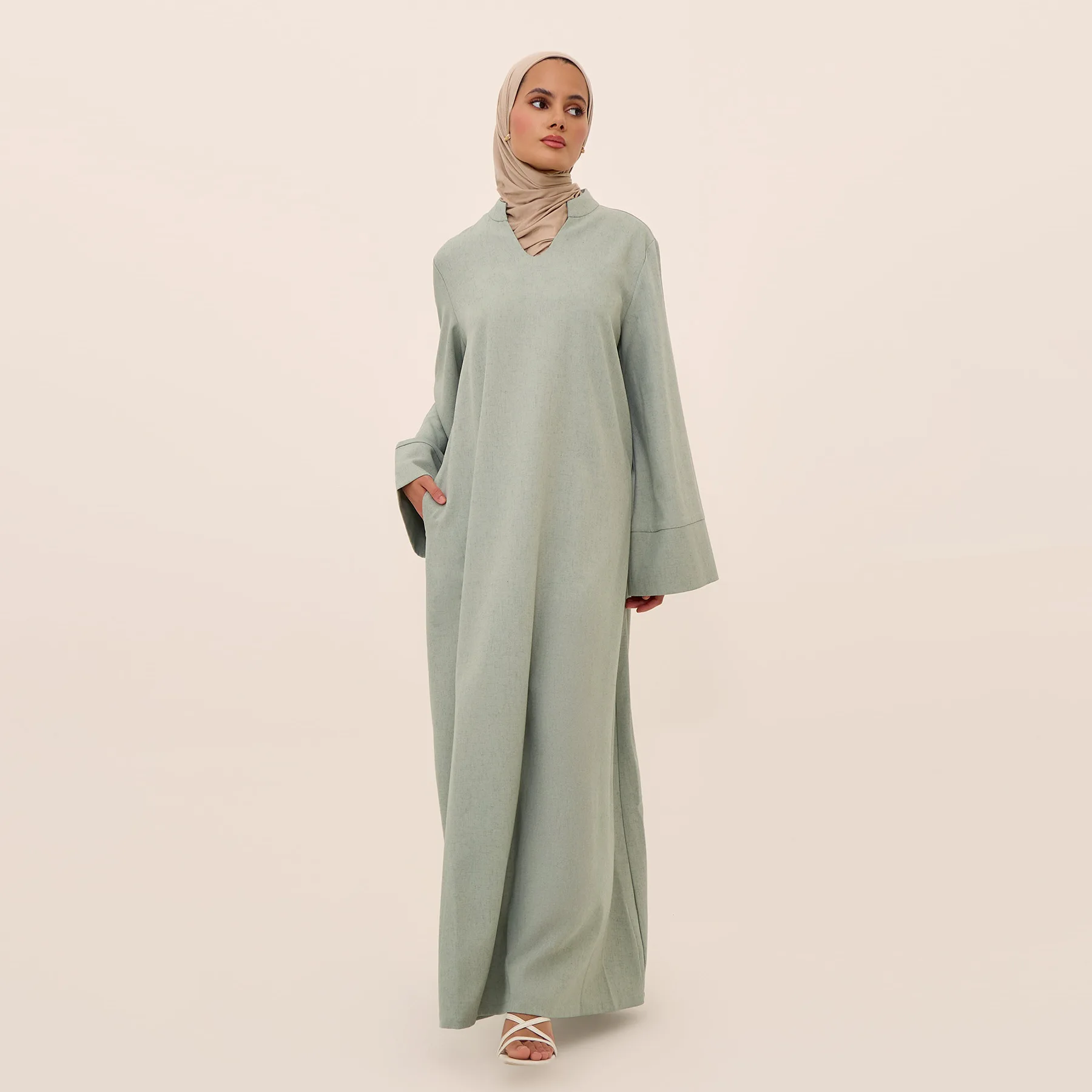 Dubai-Style Modest Eid Dress — Image 21