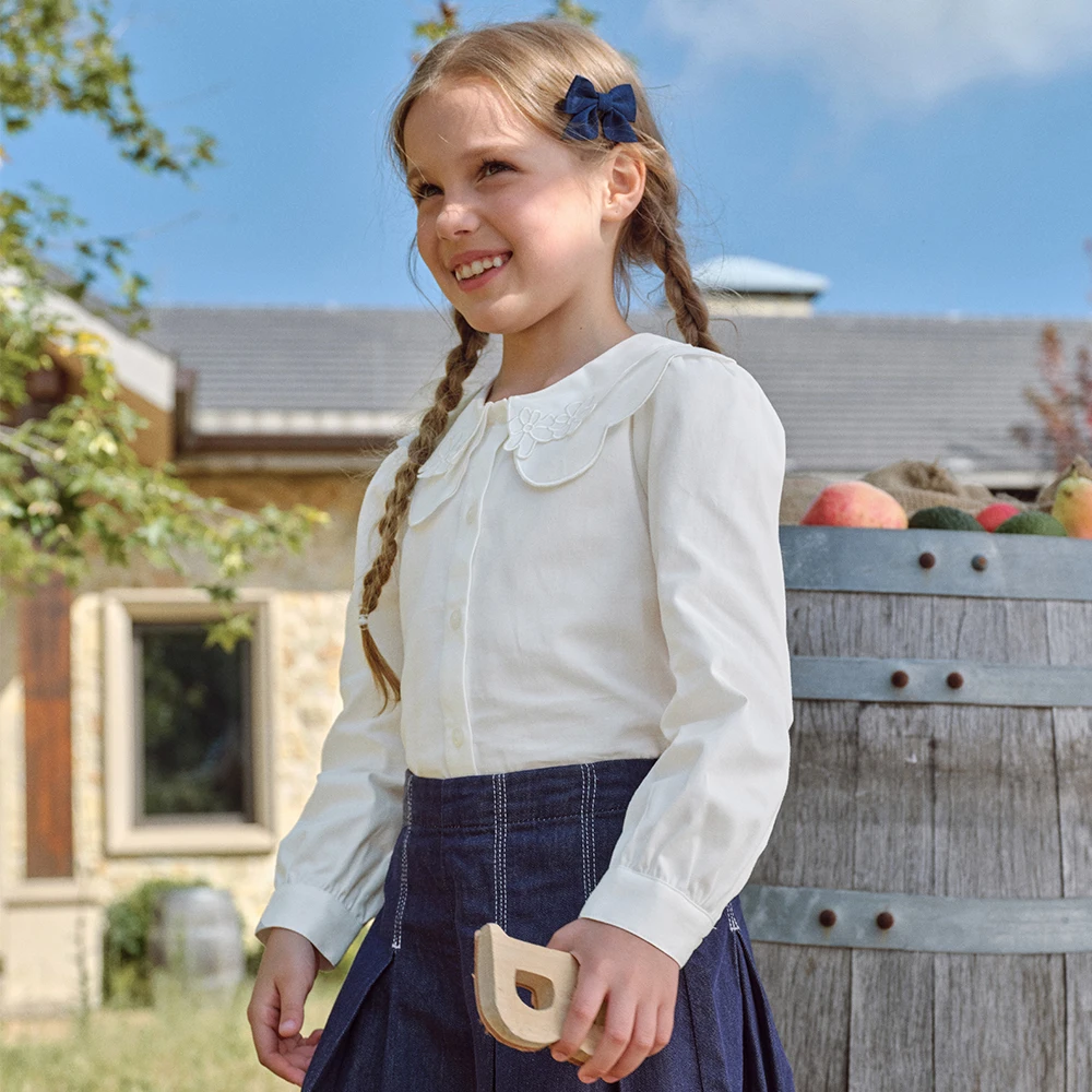 Girls' Autumn Long Shirt