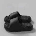 Bath Slippers with Plush Sole — Image 4