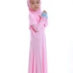 Girls' Prayer Set with Dress and Headscarf — Image 5