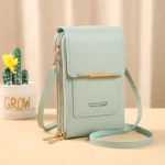 Soft Leather Handheld Wallet with Touch Screen — Image 5