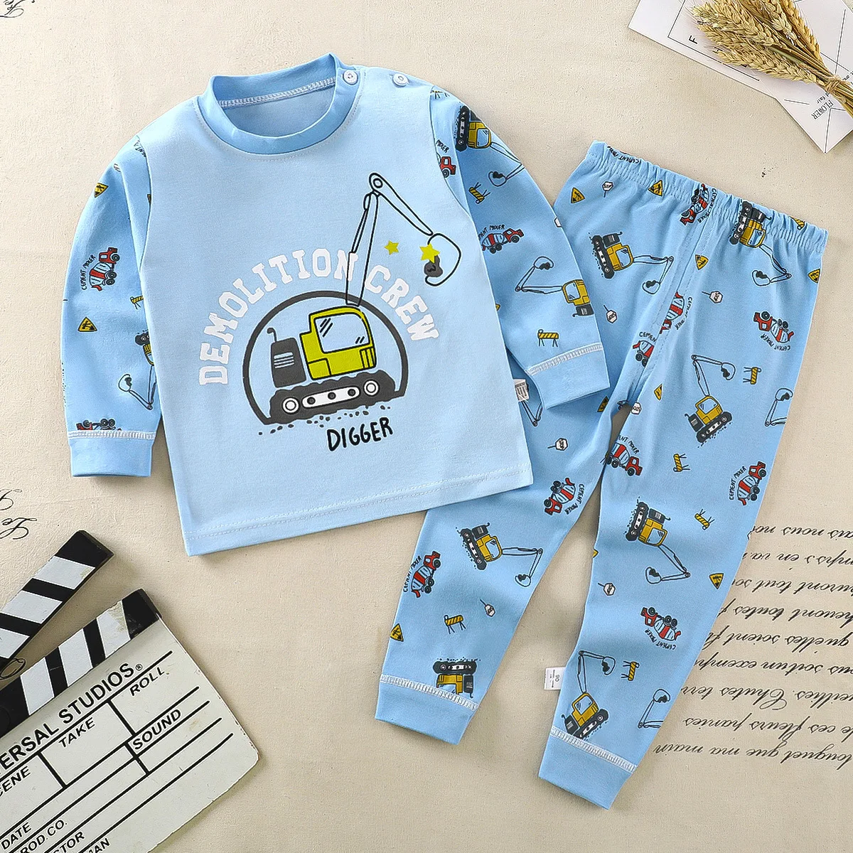 Kids' Multicolor Loungewear Set