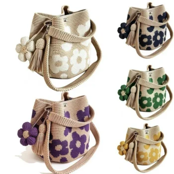 Boho Crochet Handbag
