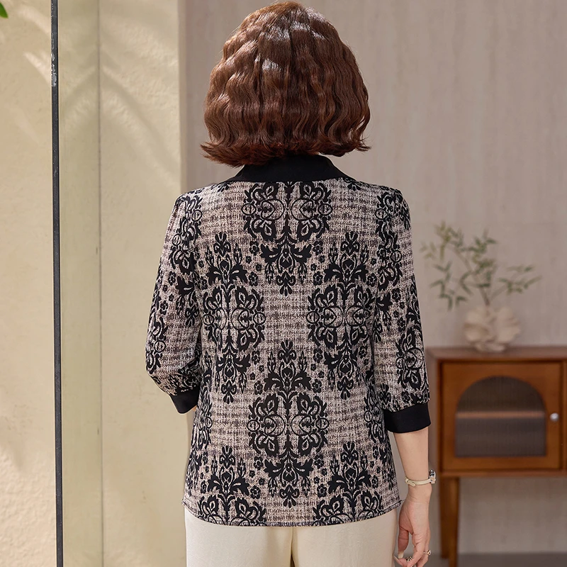 Summer Shirt with Turn-Down Collar