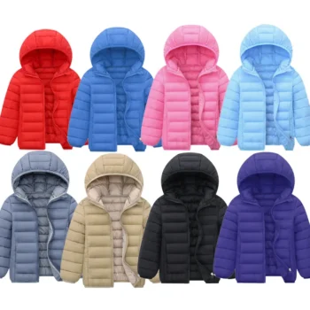 Girls' Autumn Down Jacket