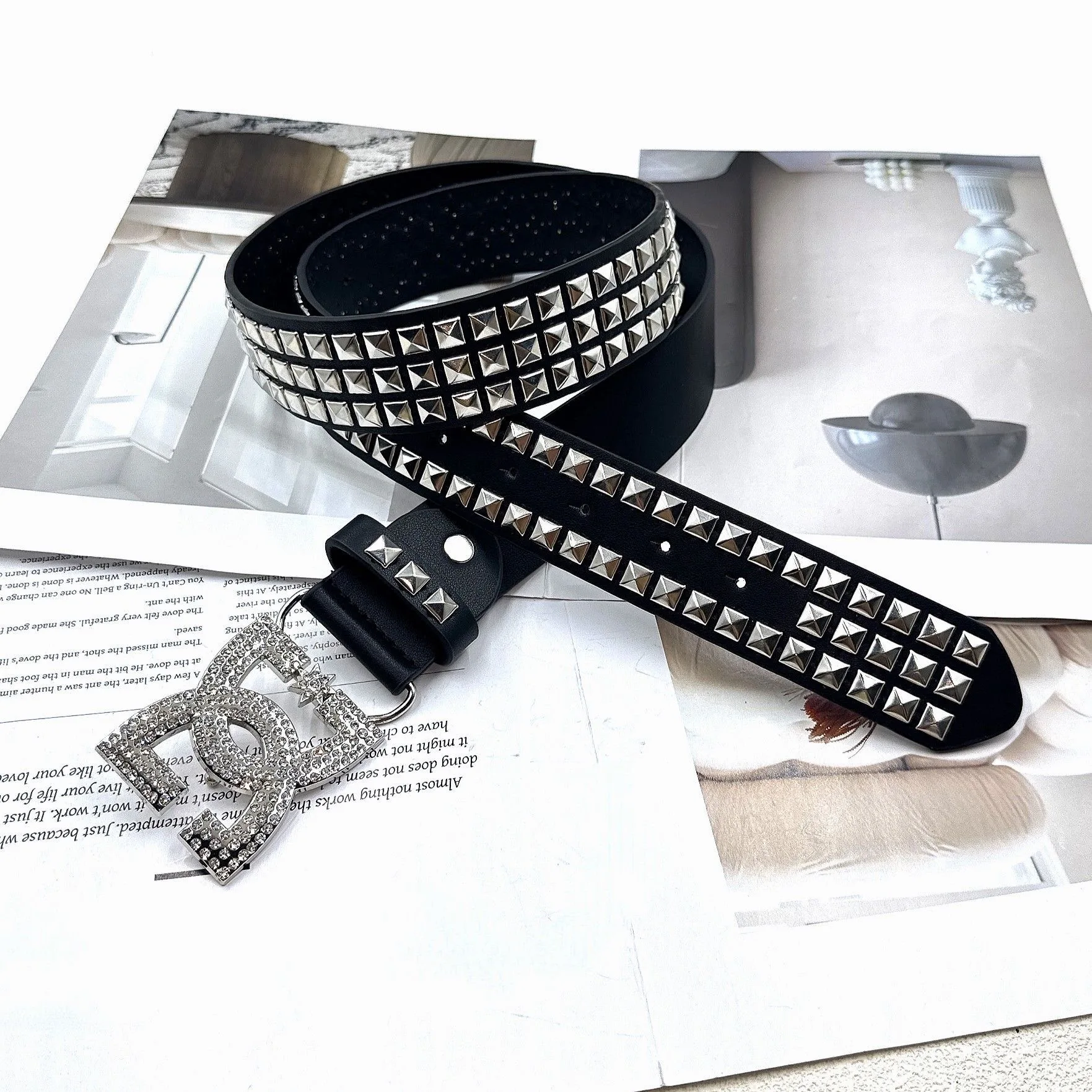 Girls' Rhinestone Belt