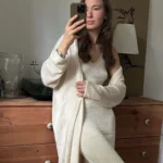 طقم فضفاض بقطعتين بأكمام طويلة — صورة 3