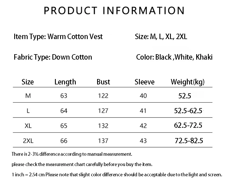 Padded Winter Zip-Up Vest with Pockets and Adjustable Waist