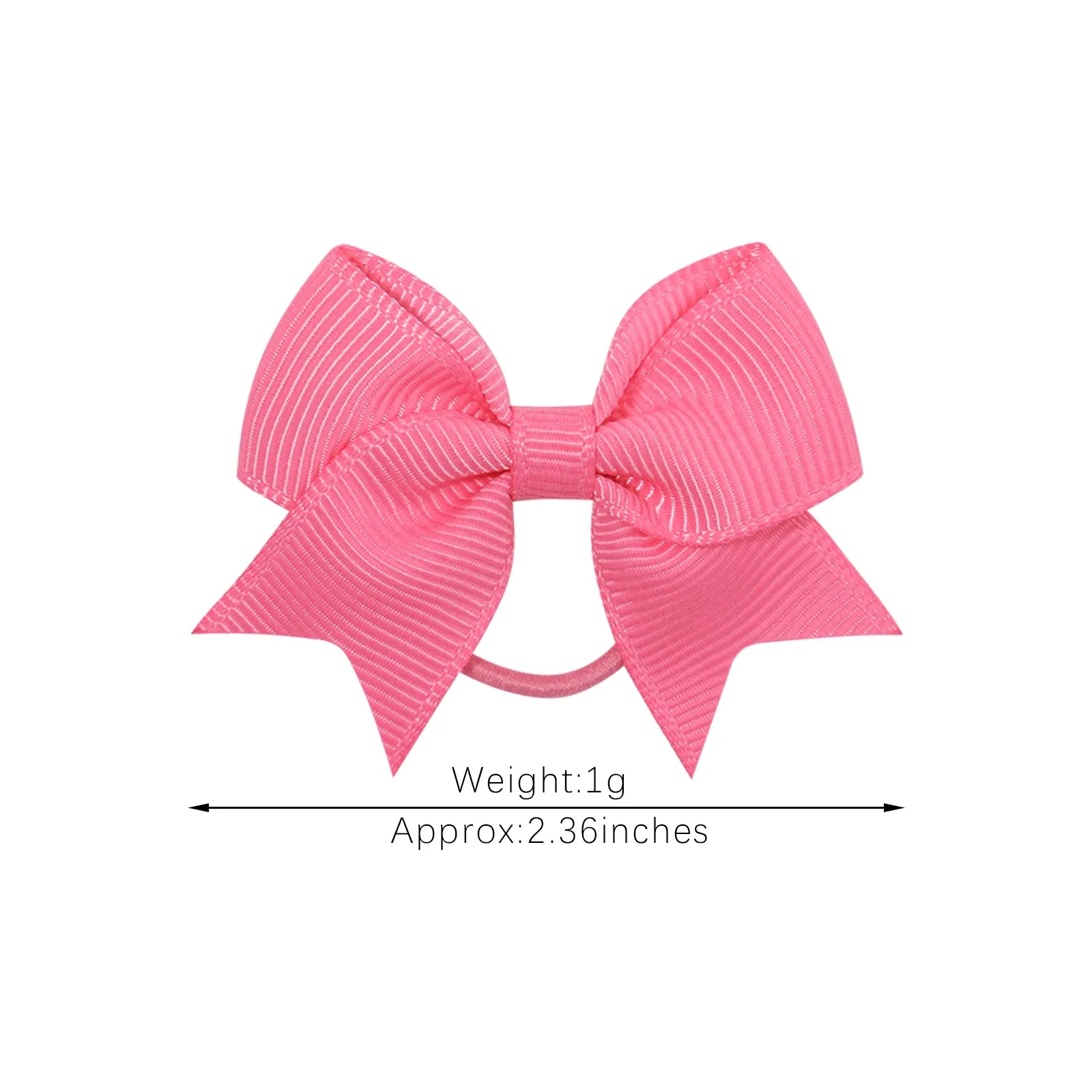 10-Piece Grosgrain Ribbon Hair Bow Set