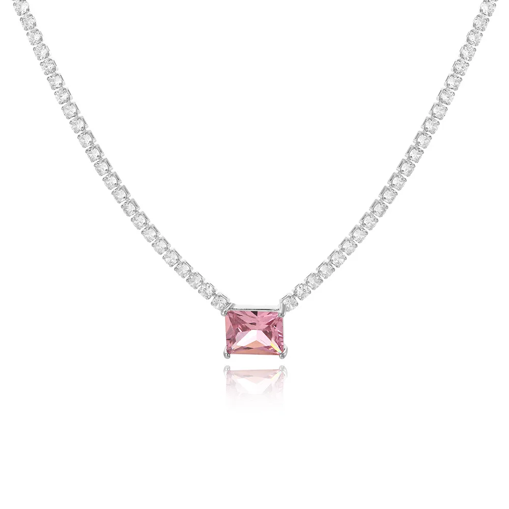 Crystal Heart Print Necklace — Image 16