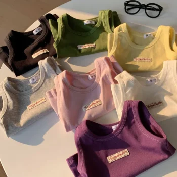 Kids' Sleeveless Summer T-Shirt