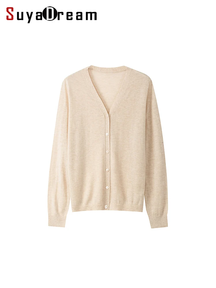 Wool V-Neck Cardigan