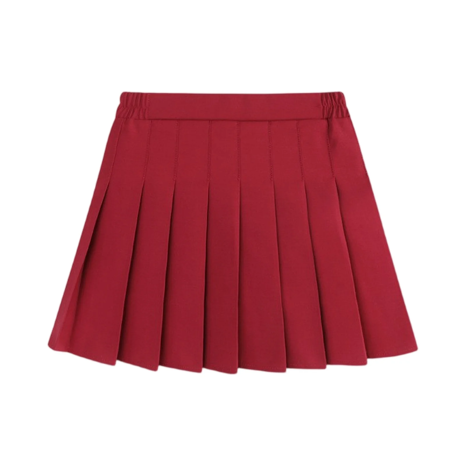 Girls' Skirt with Built-In Shorts