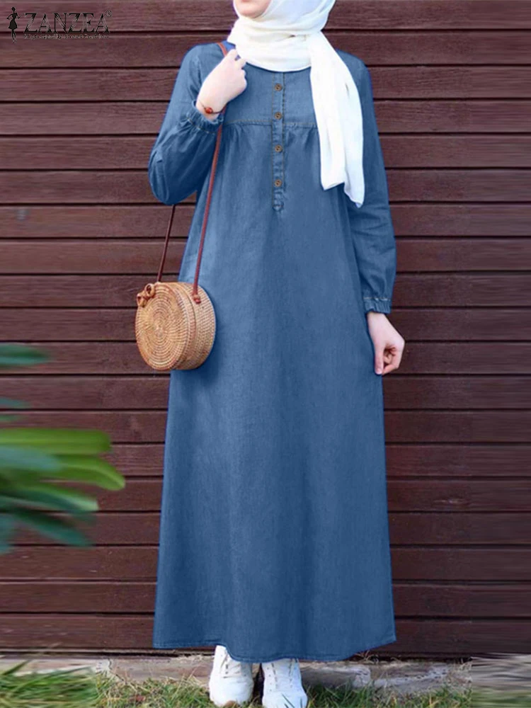 Classic-Style Autumn Abaya