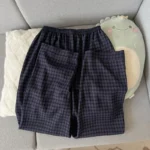 2-Piece Korean-Style Plaid Pajamas — Image 4