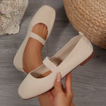 Casual Knitted Flats