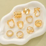 Smooth Geometric Ring Set — Image 4