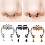 Magnetic Nose Ring, No Piercing Needed