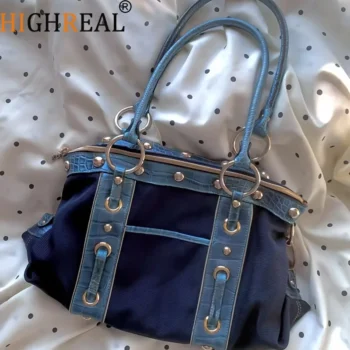 Vintage Large-Capacity Shoulder Bag