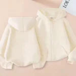 Boys' Solid Zip-Up Hoodie — Image 6