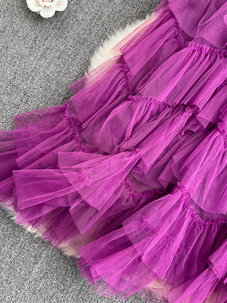 A-Line Tulle Tutu Skirt