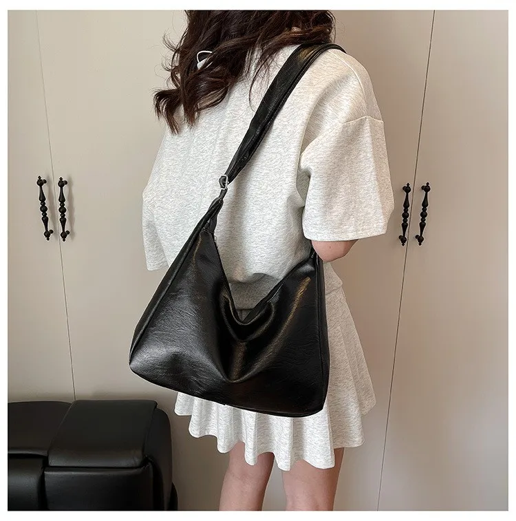 Caramel Leather Tote Bag