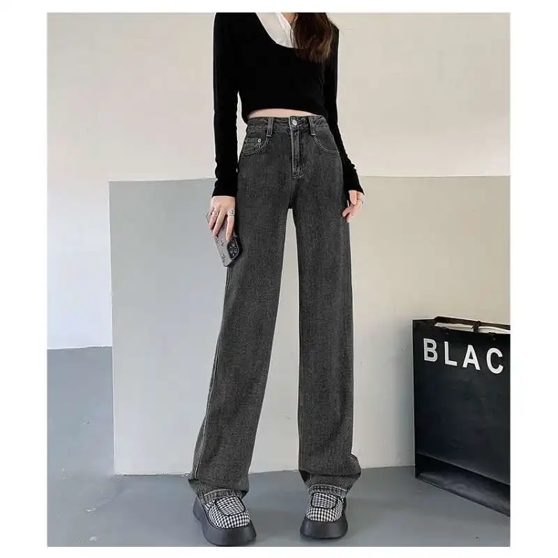 Girls' Vintage Wide-Leg Jeans