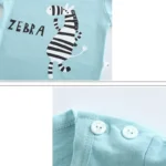 Kids' Striped T-Shirt and Shorts Set — Image 5