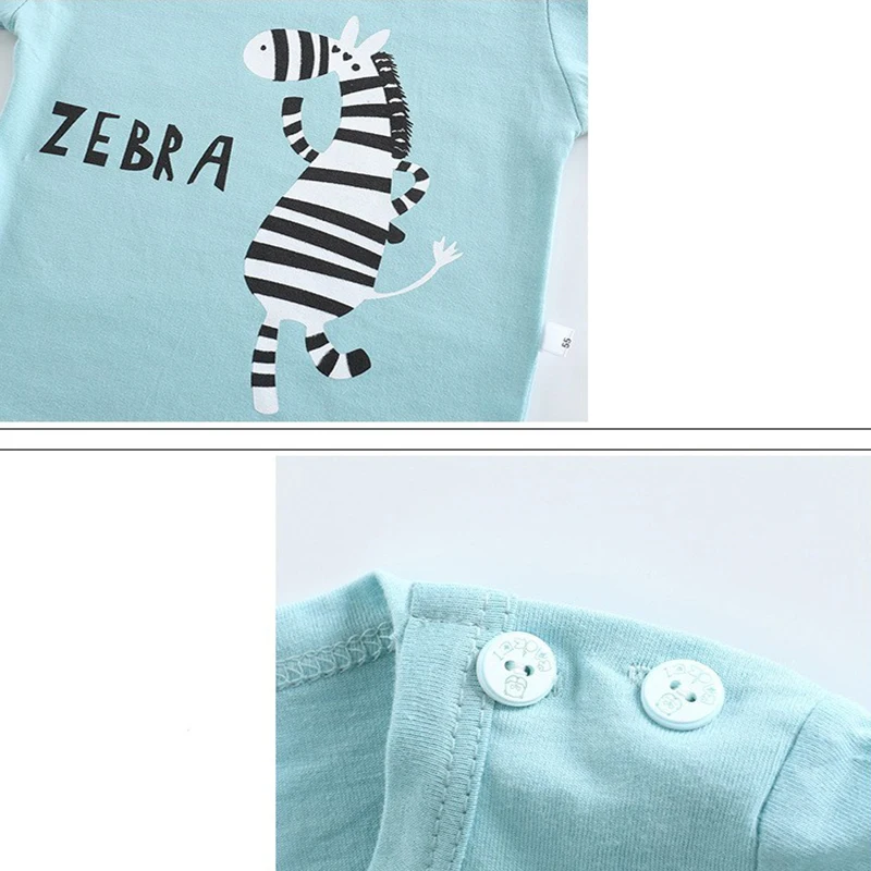 Kids' Striped T-Shirt and Shorts Set
