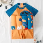 Kids' One-Piece Swimsuit with Playful Print — Image 6