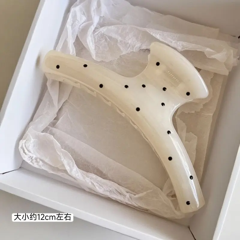 Large Korean-Style Acrylic Hair Clip