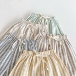 Kids' Classic Striped Loose Pants — Image 3