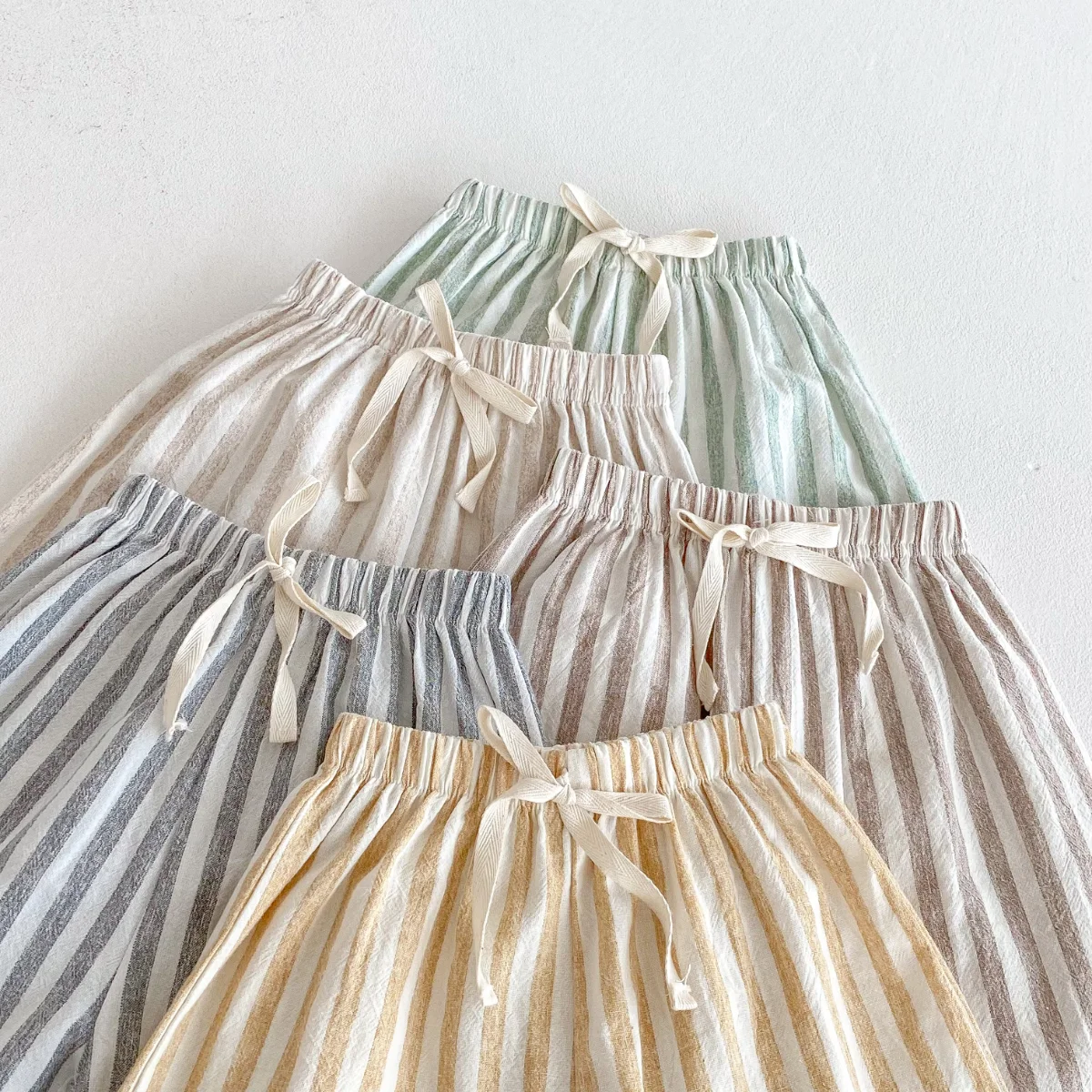 Kids' Classic Striped Loose Pants