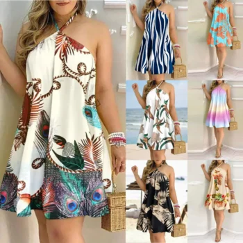 Loose Off-Shoulder Summer Dress