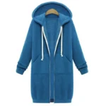 Women's Padded Winter Jacket with Hood — Image 3