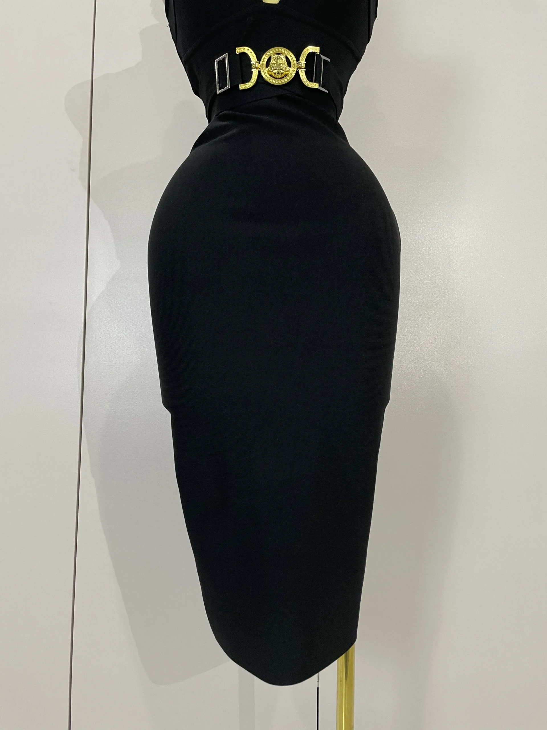 Bodycon Sleeveless V-Neck Dress