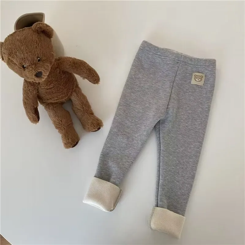 Girls' Lined Autumn Leggings