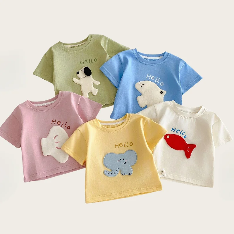 Kids' Summer Set with Illustrated Patch — Image 10