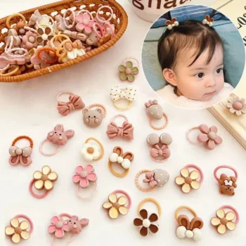 Girls' Stretchy Cartoon Hair Accessory