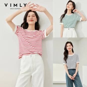 Striped Short Sleeve T-Shirt