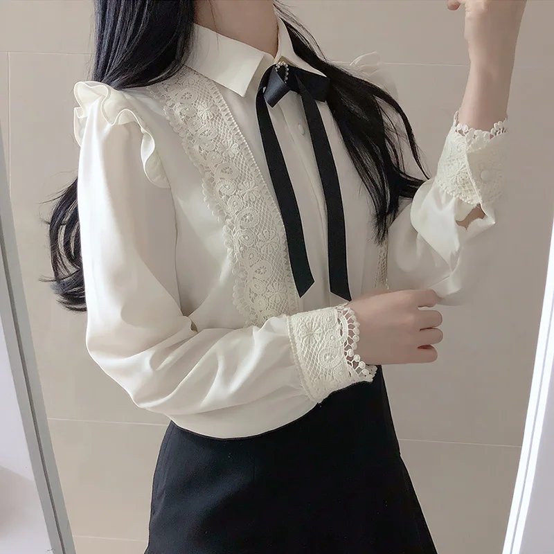 Girls' Preppy Formal Shirt