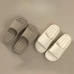 Bath Slippers with Plush Sole — Image 5
