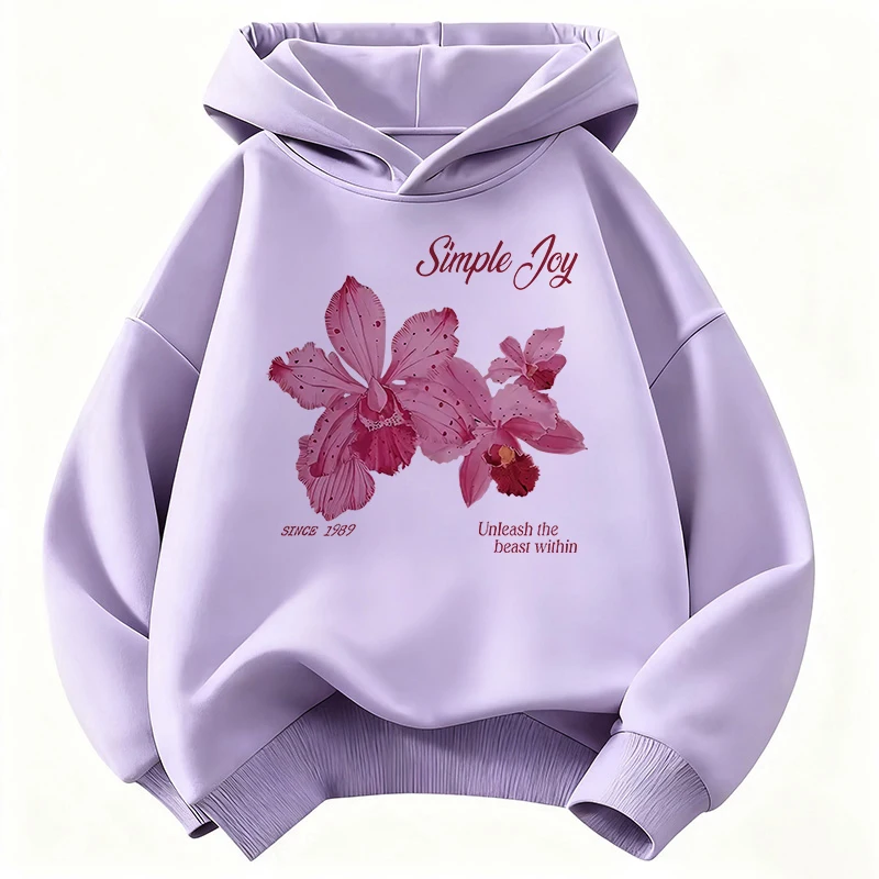 Kids' Floral Hoodie