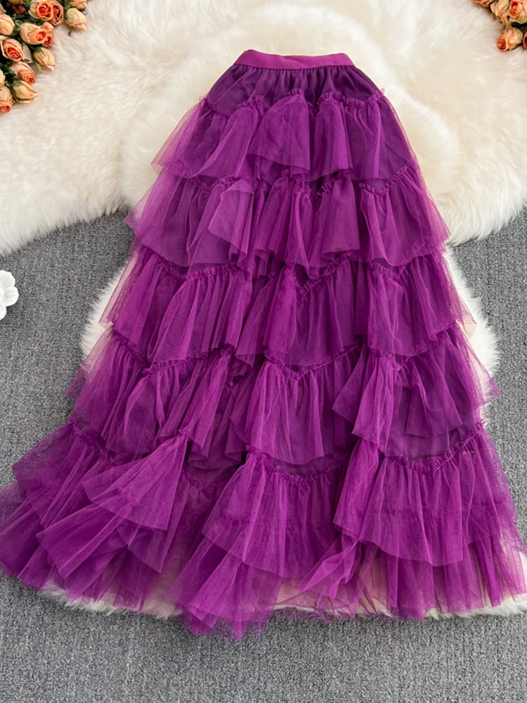 A-Line Tulle Tutu Skirt